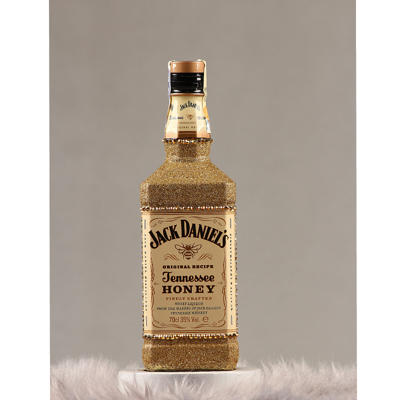 Jack Daniel's Honey decorated with gold glitter - GH Clever – GHClever
